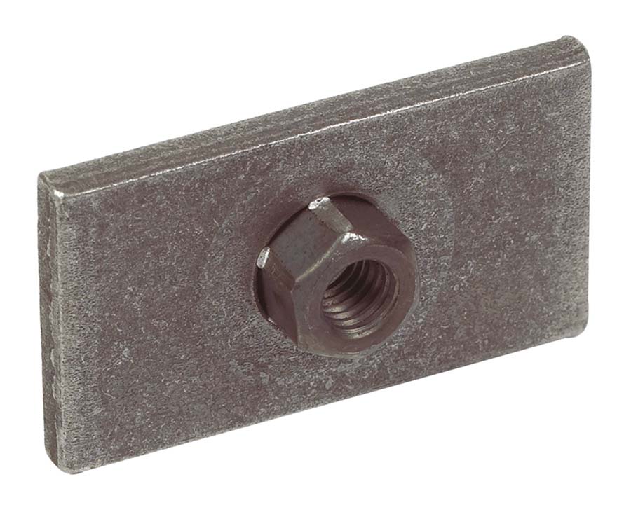 Lower Plate for Twin Clamps - Stainless Steel