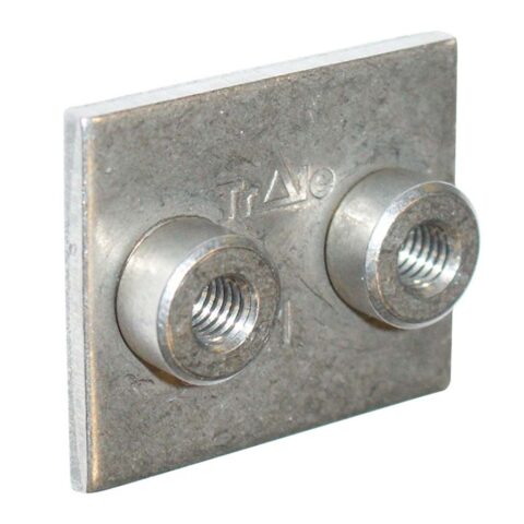Lower Plate for Single & Reinforced Clamps - Stainless Steel