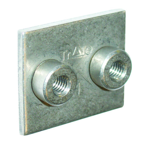 Lower Plate for Single & Reinforced Clamps - Stainless Steel