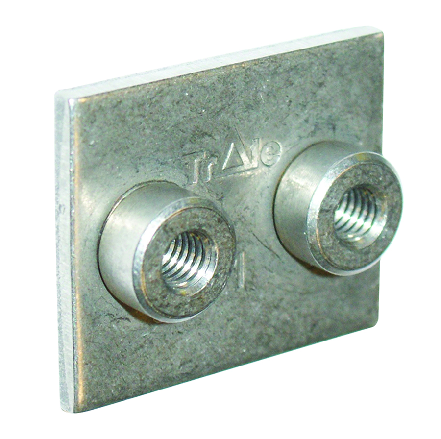 Lower Plate for Single & Reinforced Clamps - Stainless Steel