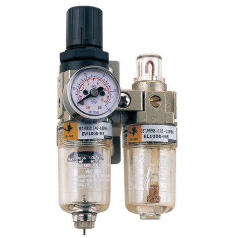 EC Filter / Regulator, Lubricator - Manual Drain
