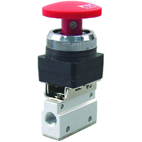 Twist Lock Palm Switch Valve
