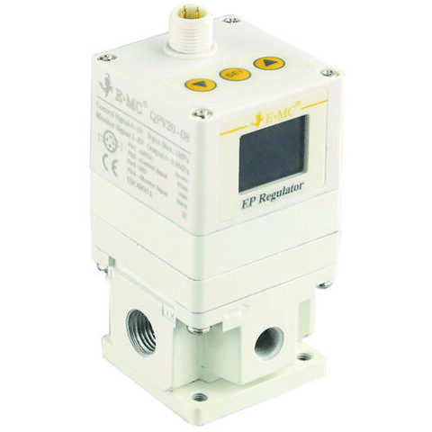 ETV Series Electro-Pneumatic Proportional Regulator with Mounting Bracket and 2 m Lead