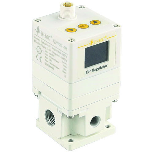 ETV Series Electro-Pneumatic Proportional Regulator with Mounting Bracket and 2 m Lead
