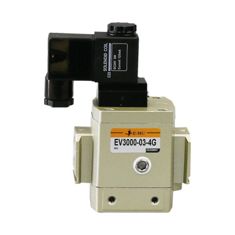 Electronic 3/2 Shut-Off Valve Lockable 24 V DC