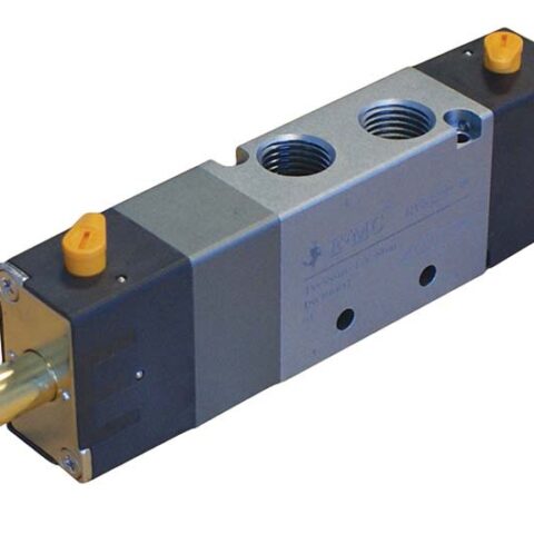 RV Series 5/3 Double Solenoid Pressure Exhaust