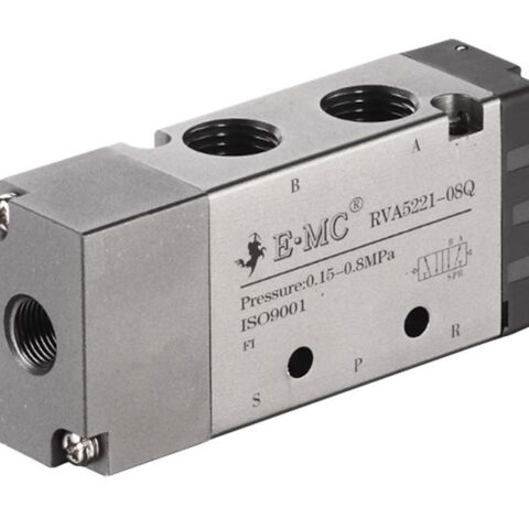 RV Series Pilot Valve 5/2 Single Pilot Spring Return