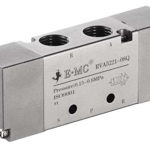 RV Series Pilot Valve 5/3 Double Pilot Centre Closed