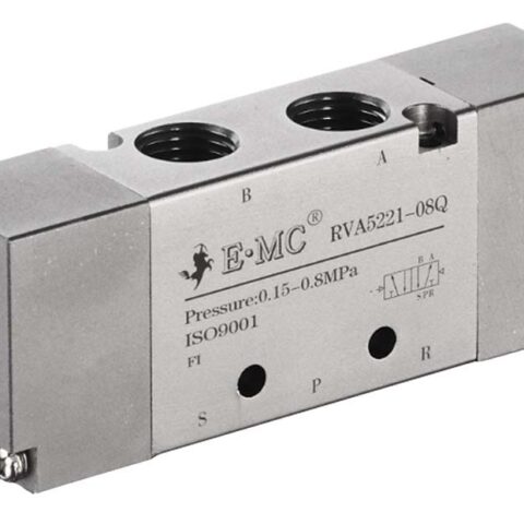 RV Series Pilot Valve 5/3 Double Pilot Pressured Centre