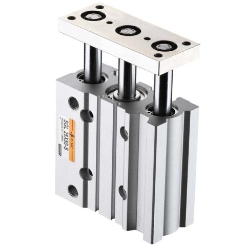 SGM Series Triple Rod Guided Cylinders - 25mm Bore