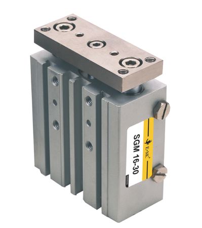 SGM Series Triple Rod Guided Cylinders - 20mm Bore