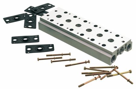 RV Series Manifold for use with 5/2 & 5/3 Valves