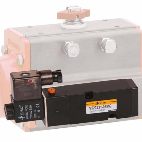 RV Series 5/2, 5/3 Standard Namur Valve - Single Solenoid - Body Only