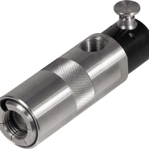 Pneumatic Thumb Valve Operation - Connects To/Seals Male BSPP Thread