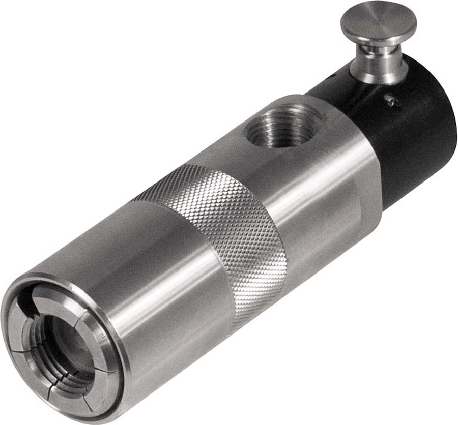 Pneumatic Thumb Valve Operation - Connects To/Seals Male BSPP Thread