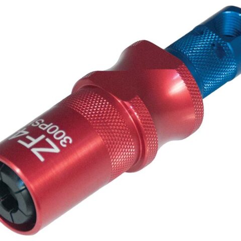 Sleeve Actuated - Red/Blue
