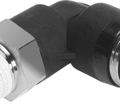 QSL 360 deg Swivel Elbow BSPT Male with External Hex (Sold in Qtys of 10)