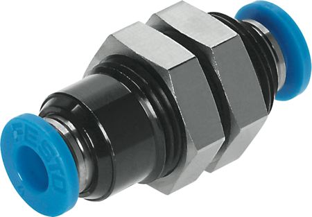 QSS Bulkhead Connector (Sold in Qtys of 10)