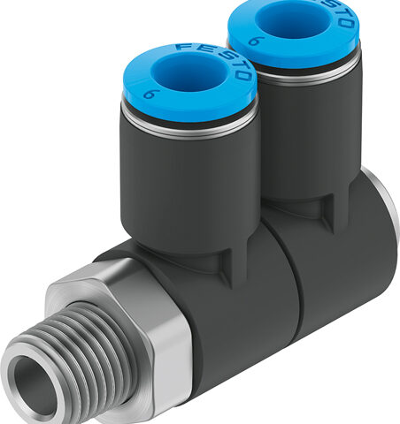 QSLV2 - 360 deg Swivel Double Elbow (Sold in Qtys of 10)