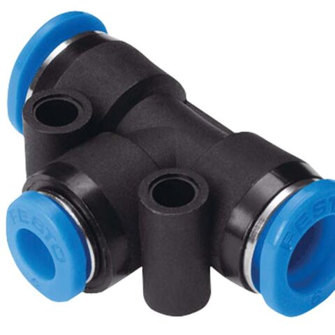 QSMT - Mini Push In Tee Connector (Sold in Qtys of 10)