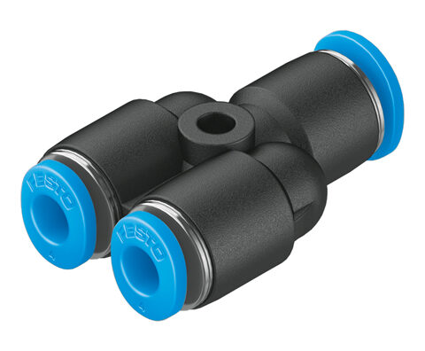QSML - Mini Push In Y Connector (Sold in Qtys of 10)
