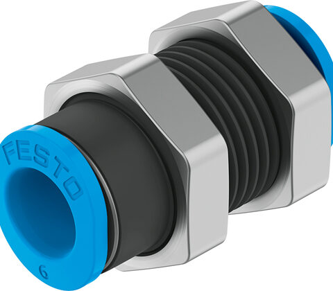 QSMS - Bulkhead Connector (Sold in Qtys of 10)