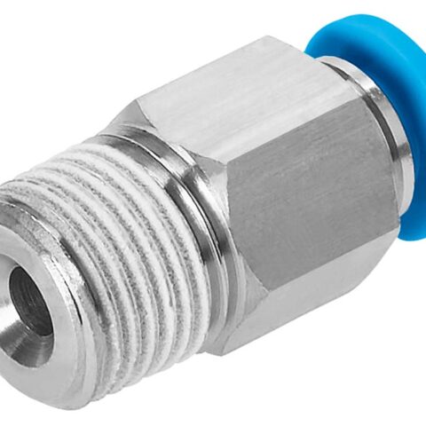 QS Straight BSPP Male with External Hex (Sold in Qtys of 10)