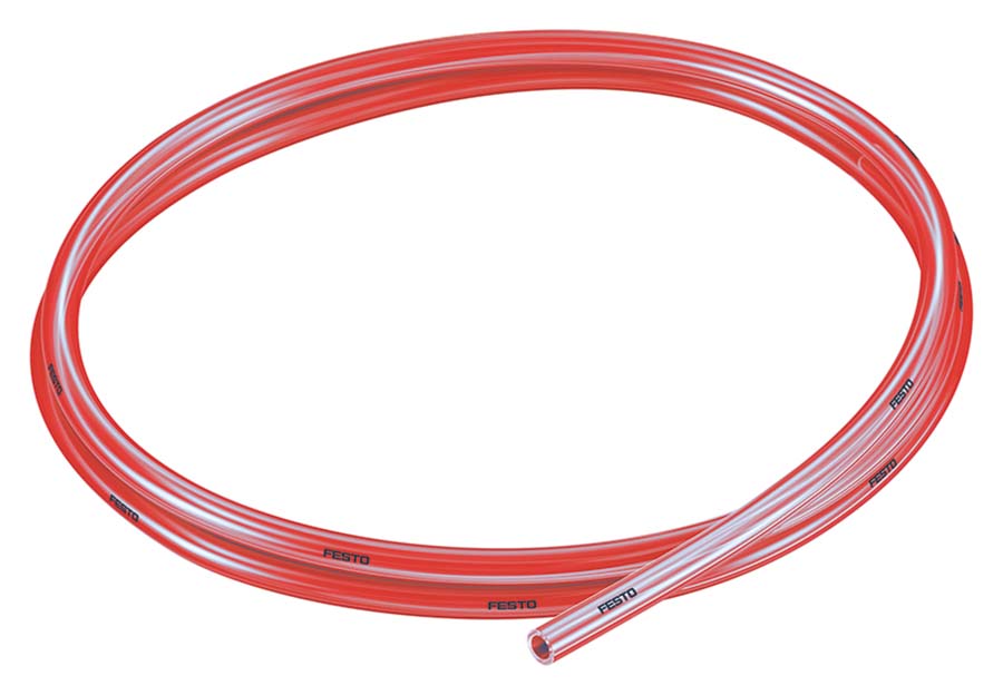 PUN-H Polyurethane Hydrolysis Resistant - Translucent Red