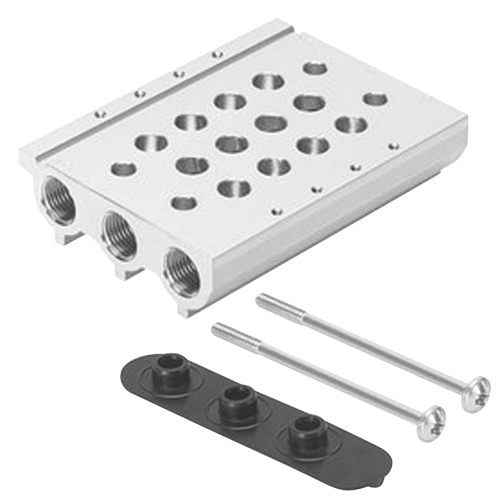 Manifold Rail VABM For Individual Valve VUVG-L With Seal VABM-L1-10X