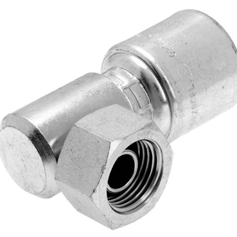 90 deg Swivel Block Elbow - BSPP Female with O-Ring Seal