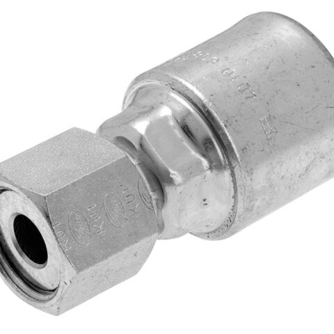 Straight Flat Faced - Female SAE Flat Faced O-Ring Swivel