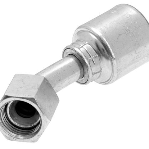 45 deg Swept Elbow - JIC Female Swivel with O-Ring Seal