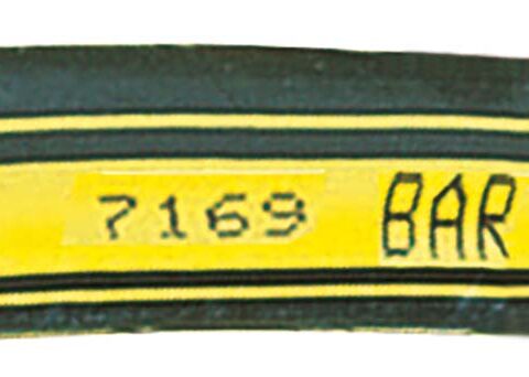 H-GP - Black With Yellow Stripe - 30 M Coils
