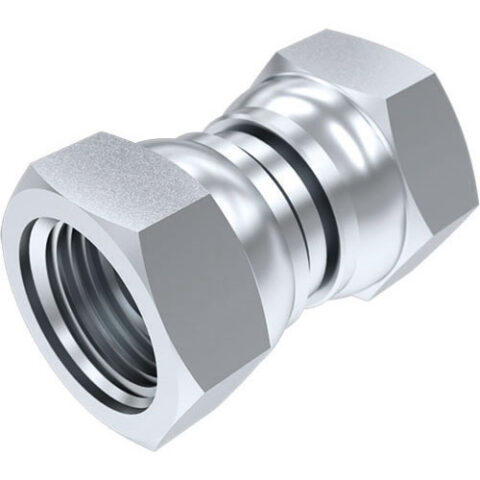Straight Adaptor - BSPP Swivel Female