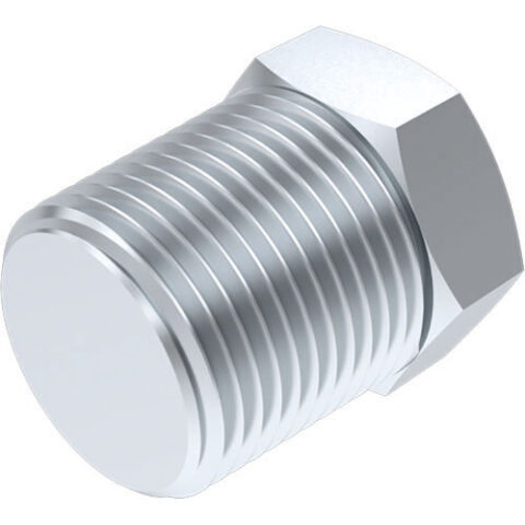 Solid Plug - BSPT Male