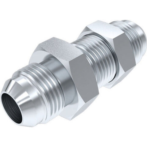 Straight Adaptor - JIC Male Bulkhead