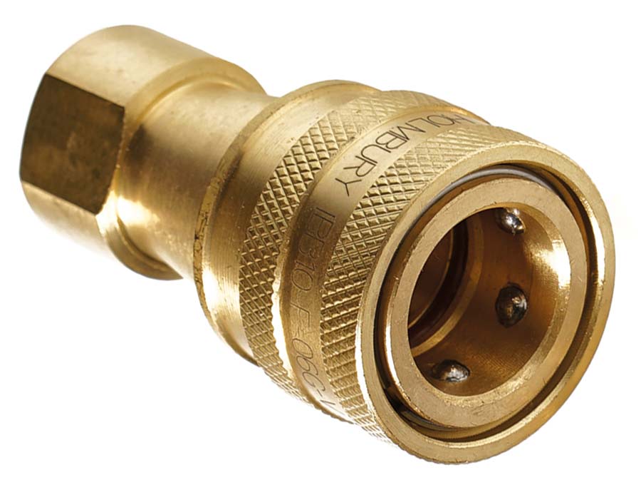 Brass Couplings - Female Half - IBB Series