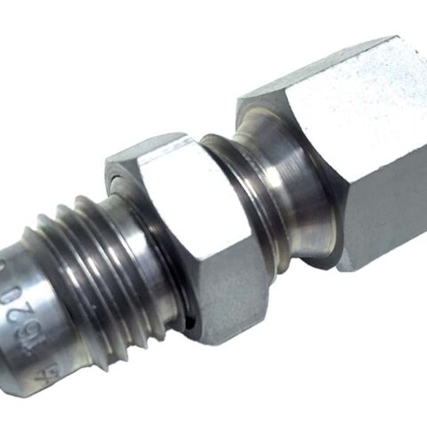Bulkhead Adaptor Without Valve - Male x Female Gauge HTP2103-05-11.00