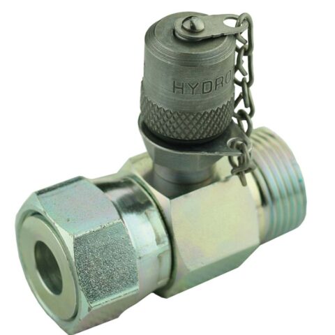 Inline Tee - ORFS Male x Swivel Female