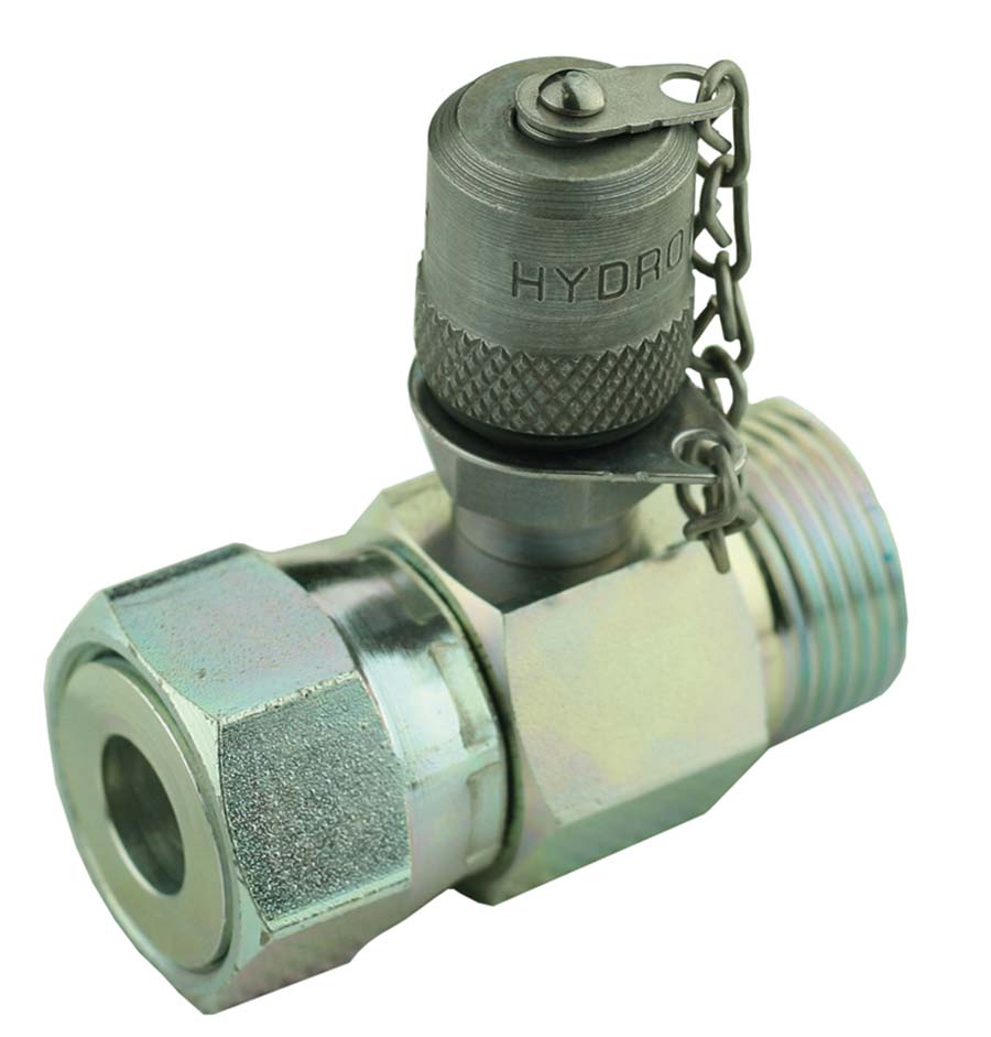 Inline Tee - ORFS Male x Swivel Female
