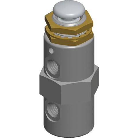 Push Button 4 Way Spring Return UNF