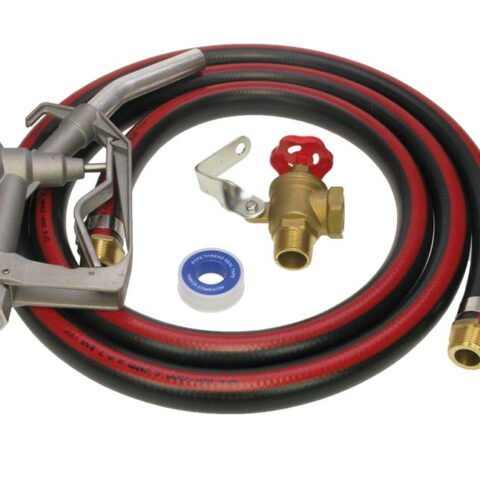 Hose Aluminium Nozzle - & Locking Gate Valve