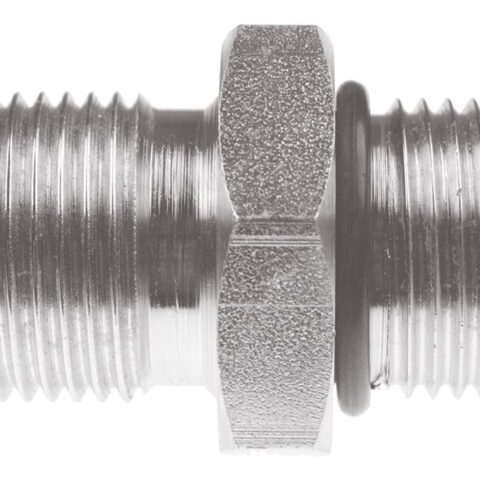 Straight Adaptor - BSPP Male 60 Deg Cone / SORB Male