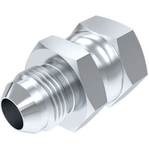 Straight Adaptor - JIC Male / BSPP Swivel Female