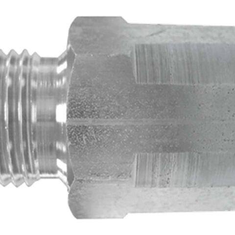 Straight Adaptor - BSPP Male 60 deg Cone / BSPP Fixed Female Extended