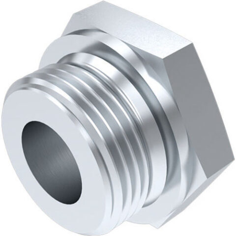 Straight Adaptor - Metric Male / BSPP Fixed Female