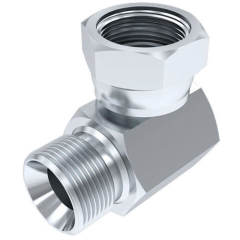 Compact Elbow 90 deg - BSPP Male 60° Cone / BSPP Female