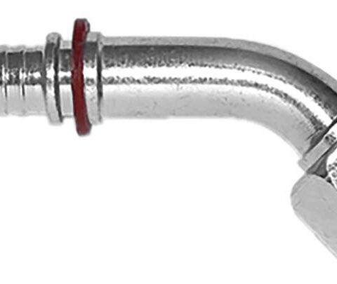 45 deg Swept Elbow 24 deg Cone - Metric Female