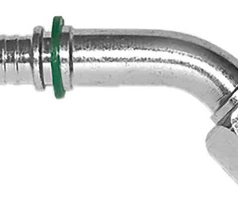 45 deg Swept Elbow 24 deg Cone - Metric Female