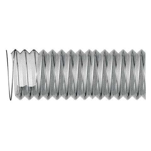 Transparent with Zinc Spiral